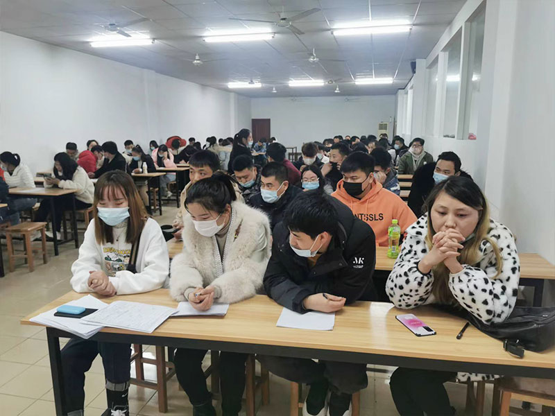 劳务人员集中培训